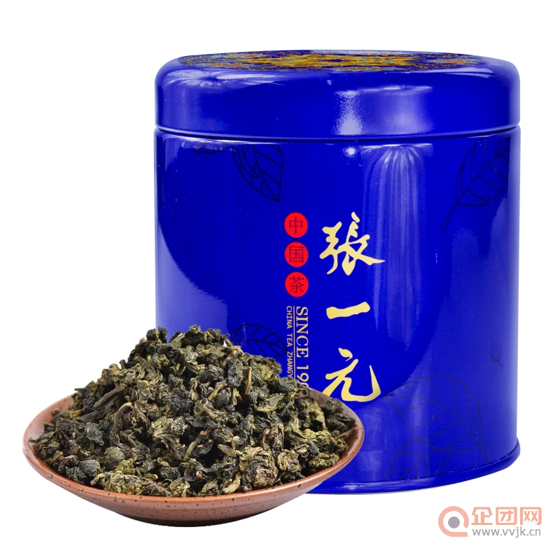 张一元茶叶 新茶安溪原产地浓香型一级铁观音75g/罐 福建乌龙茗茶