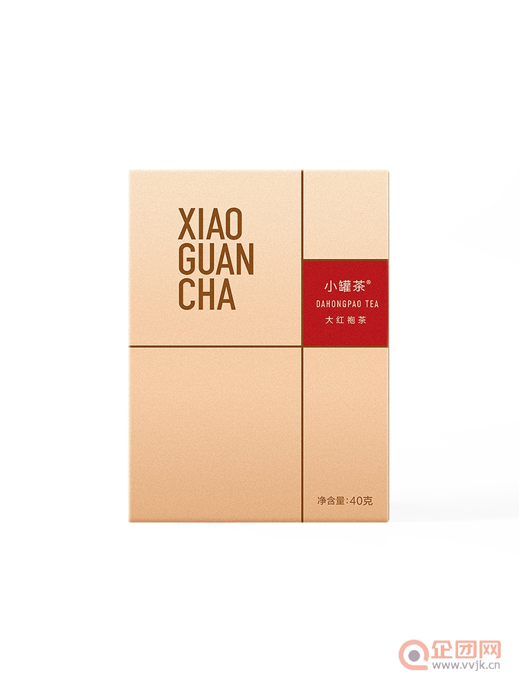 小罐茶金罐系列多泡装特级大红袍乌龙茶叶礼盒装40g