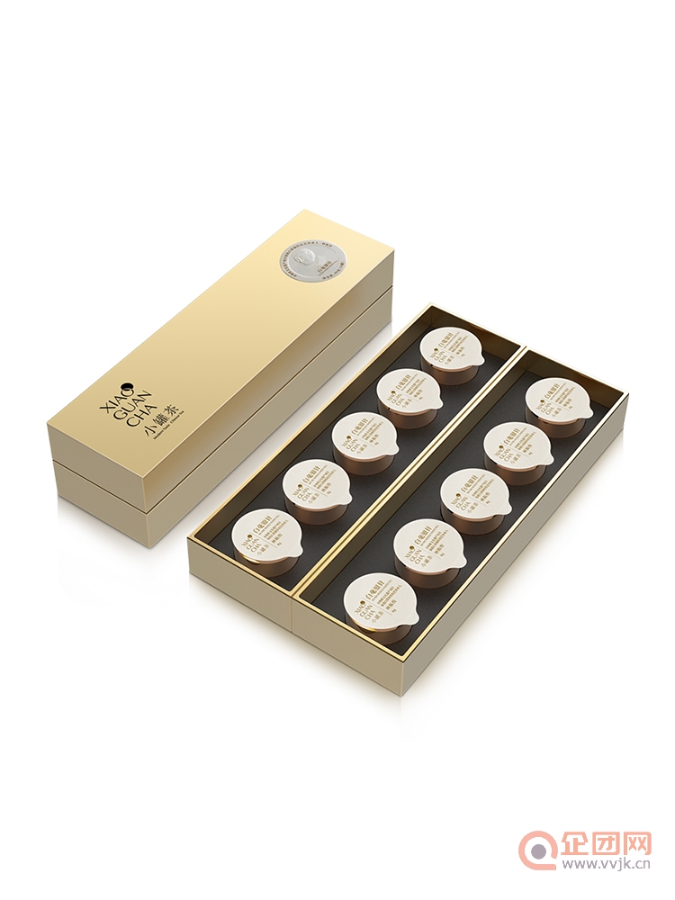 小罐茶金罐特级白茶白毫银针茶叶礼盒装40g送礼佳品