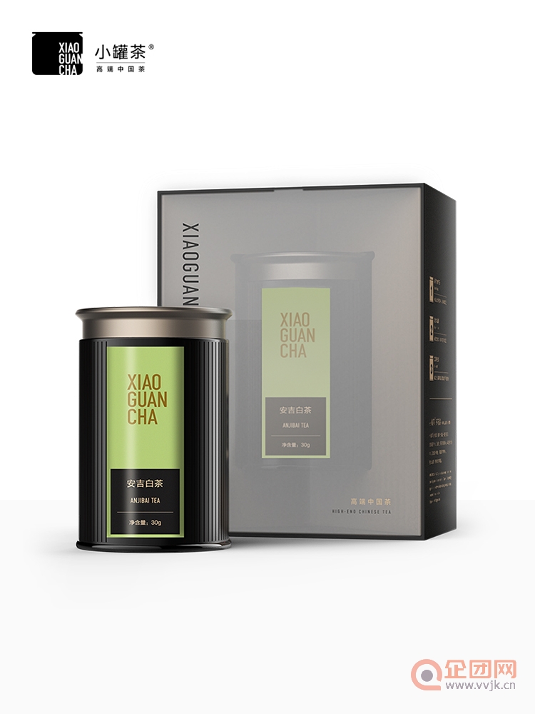 小罐茶2022年新茶春茶明前安吉白茶绿茶茶叶礼盒装30g